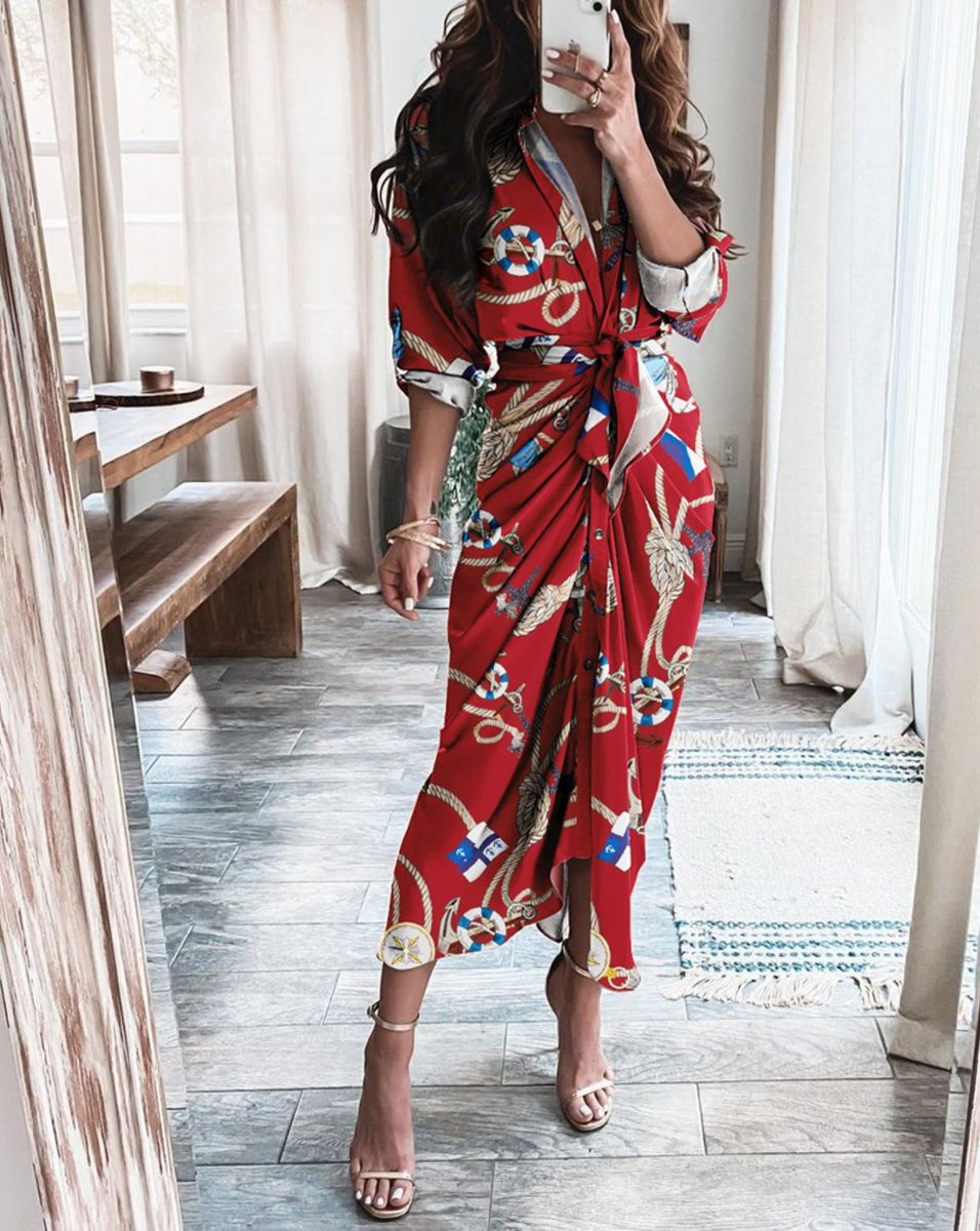 js_everything's tweet image. summer clothes online!
Floral Print Tied Detail Long Sleeve Shirt Dress
fas.st/mAEdUq