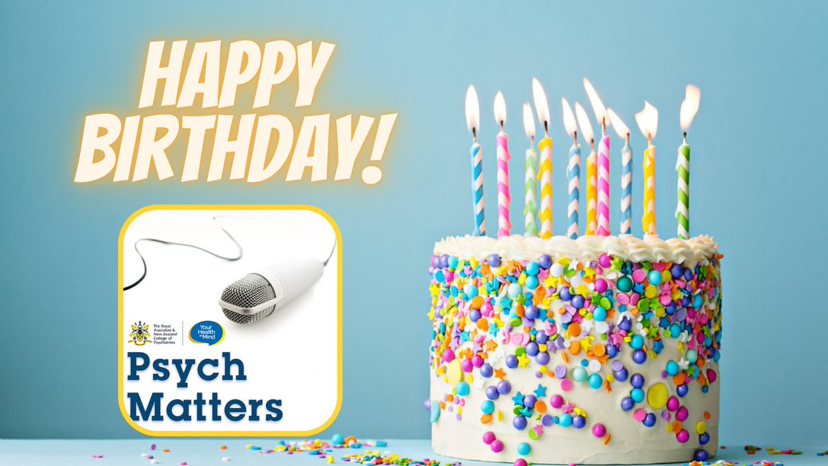 Psych Matters is celebrating its first birthday this week. We are proud of this milestone and would like to thank the members and other guests we've had so far. And thank you to our audience for following along. 
To listen or download: ow.ly/Yjc750FqxgM