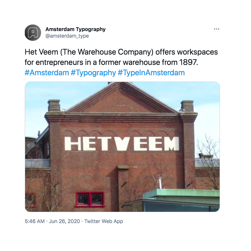 KarenKcheng's tweet photo. A new type project based on the HETVEEM sign posted on Twitter by @amsterdam_type from a team of five sophomores at the University of WA: Youjean Cho, Shreya Balaji, Aliyah Baruso, El Failor Rich, and Lucy Hopkinson. #hetveem #amsterdamtype #typedesign #designingtype https://t.co/wgN2fUBgQT
