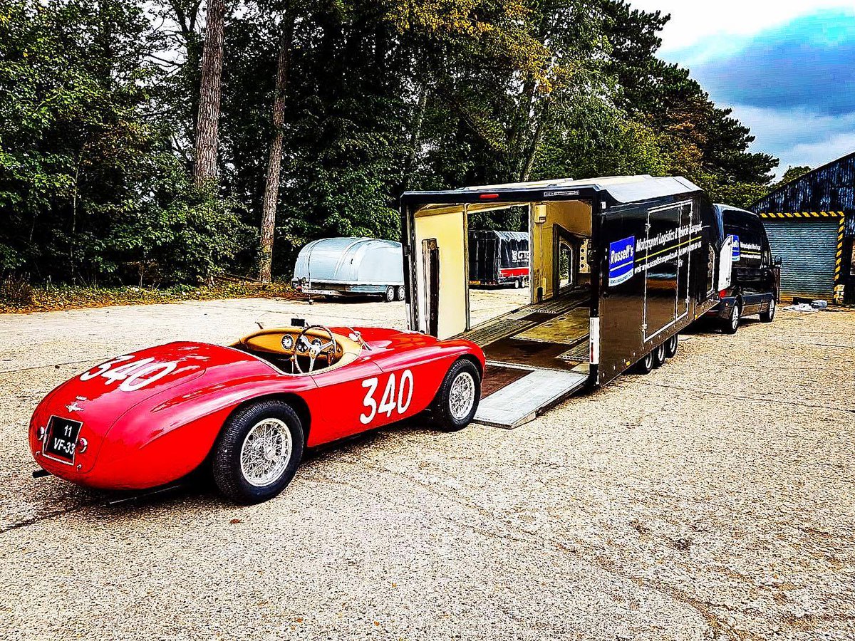 Its coming, its coming, Footballs coming to Rome!
@ItaliAuto - to pick up @Ferrari, & Move them to ENG  !
@Ferrari 166 MM Barchetta 48 50 Spyder single CoveredCarTransport plus!
 Got Something Special to Move?
Call JohnRussell RussellsTransport+441280850426
F1 EU