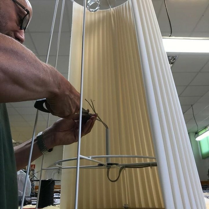 eltorrentES's tweet photo. Toti is our #electrician.
He has always a solution in his pocket!
π
... and a smile.
Imagine a lamp, he builds it!!!
π¦ΈββοΈ
#eltorrent #workteam #lightingteam #technic #lightindesign #history #team #lights #constructor #contract #hospitality #specia⦠https://t.co/IPaGn25vR3 https://t.co/fatvDVILcU