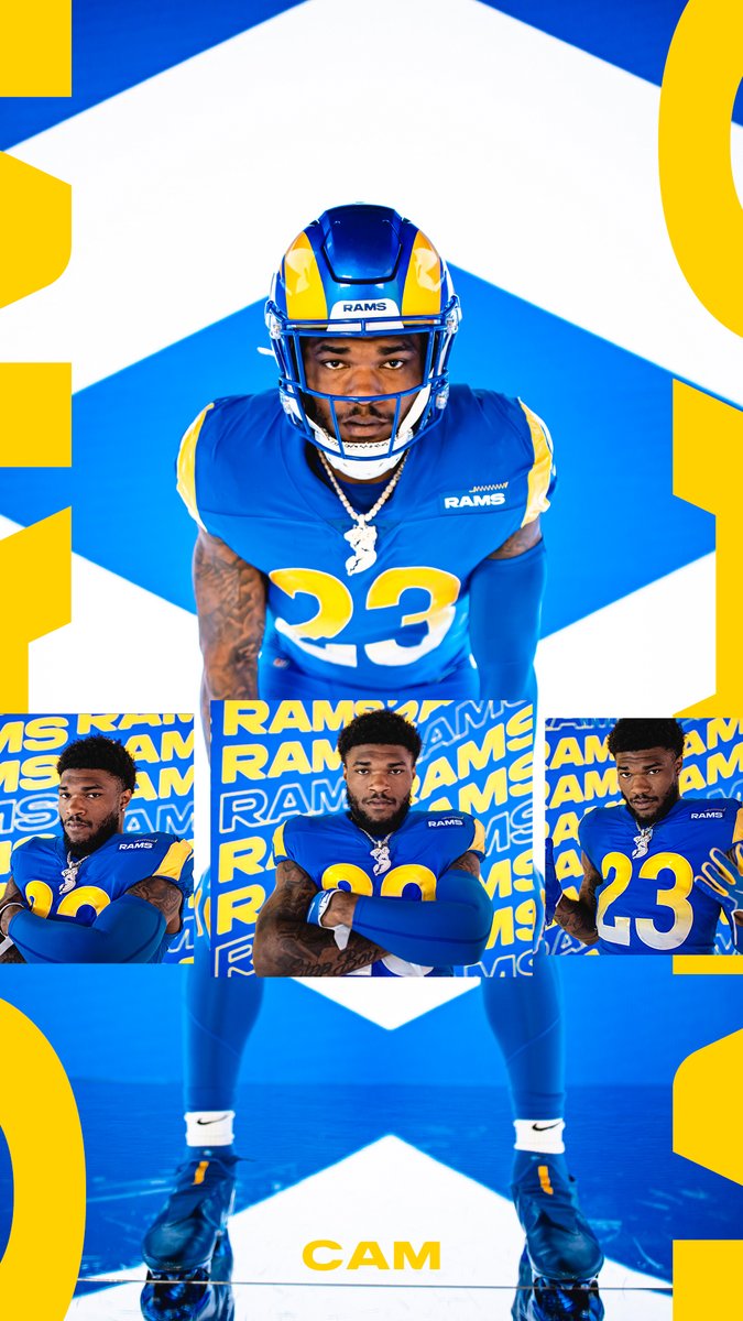 RamsNFL's tweet photo. So fresh, so clean 🤩
#WallpaperWednesday https://t.co/mYoD4KQnqU