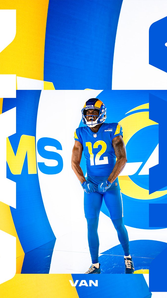 RamsNFL's tweet photo. So fresh, so clean 🤩
#WallpaperWednesday https://t.co/mYoD4KQnqU