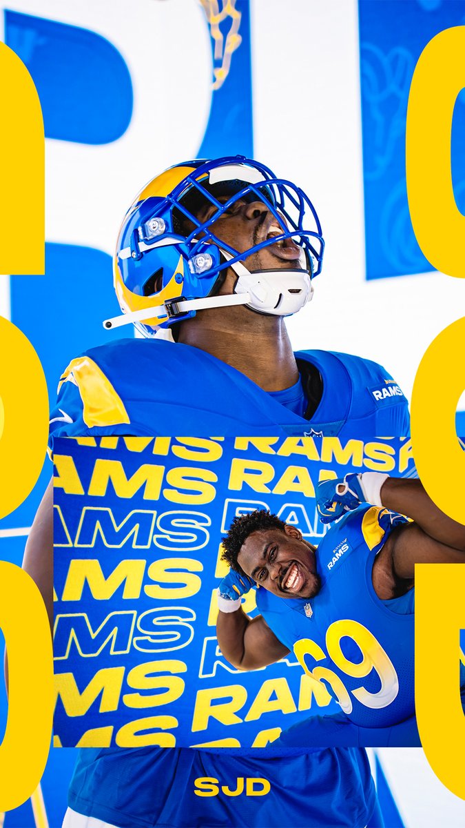 RamsNFL's tweet photo. So fresh, so clean 🤩
#WallpaperWednesday https://t.co/mYoD4KQnqU