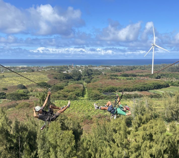 AlKikuchi's tweet photo. Went ziplining yesterday- so much fun!! Do it if you can! #zipline #climbworks https://t.co/RW9i52fEFN