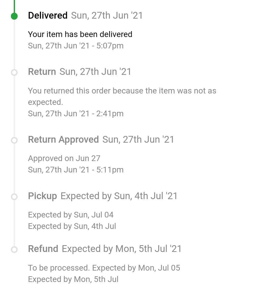 Swarnkar_Vicky's tweet photo. Order id OD222145807915929000, return request raised but still it is not picked up till date .Kindly do needful @Flipkart @flipkartsupport https://t.co/aDGQlkpQV1