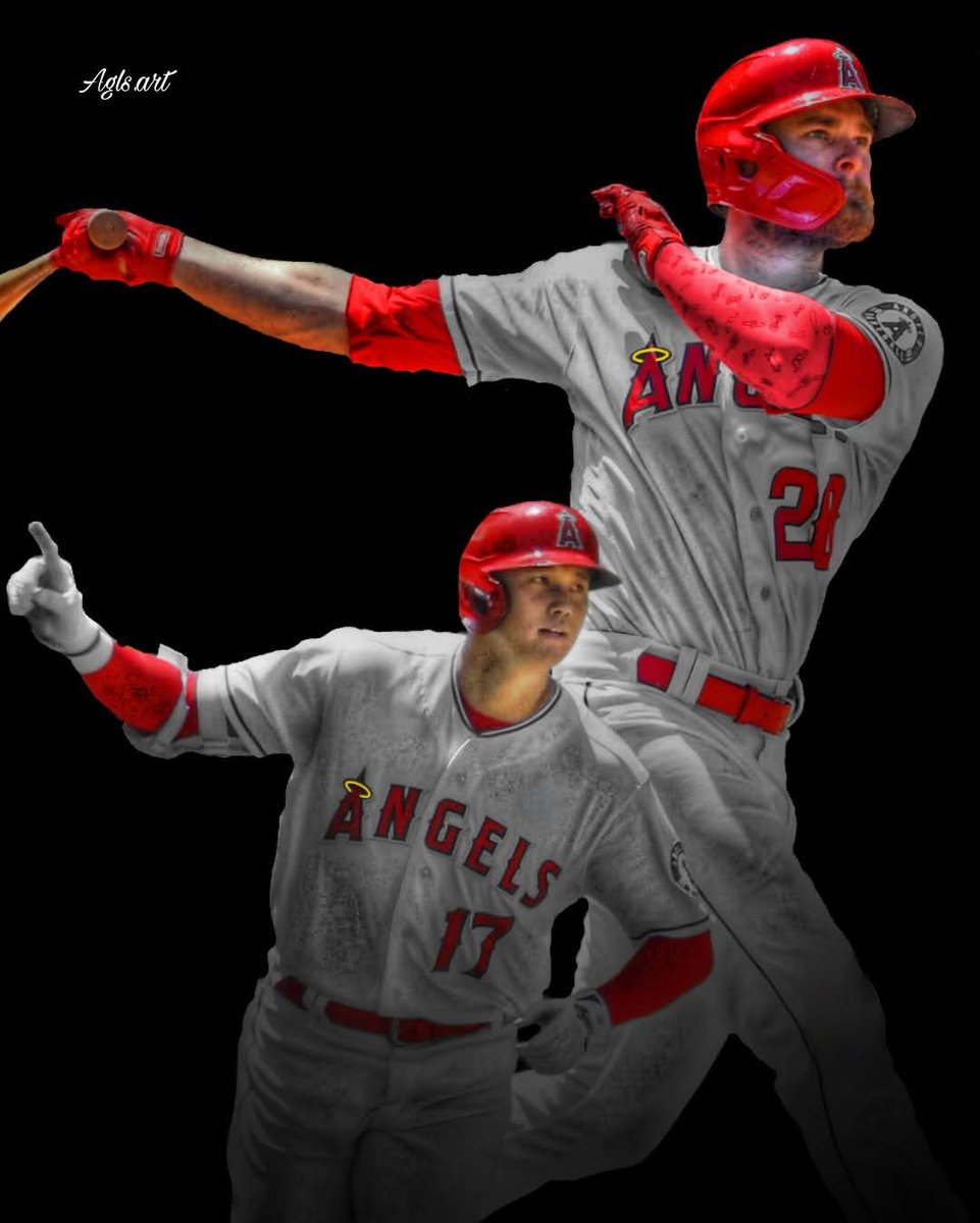 ' Dynamic Duo '            
#HalosWin #ShoheiOhtani #JaredWalsh #DynamicDuo #ÅngelsBaseball #Angelsbaseball #Halos #HaloNation #TeamInRed #LAangels #CaliforniaAngels #AnaheimAngels #LosAngelsAngels #Mlb #Baseball #AglsArt #Art