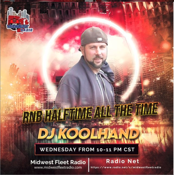 DjMosPrecious's tweet photo. 📻 🎧 ON -AIR Check Out @DJKoolhand #RNBHalftime Live on WAVU-DB @MidwestFleetRadio  https://t.co/orWuJx4CXW Wednesdays 10pm CST @FLEETDJS @fleetdjradio #Tunein #Midwest #Newmusic #Live #Fleetdjradio #Radioplay  #HOMEOFMIDWESTSOUNDS #DOPE @MidwestFRadio https://t.co/YBD8qKufh6