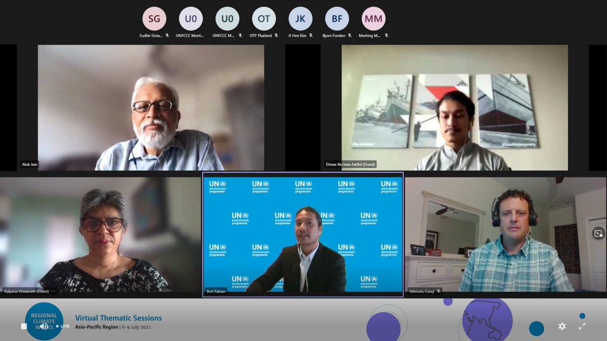 SLOCATOfficial's tweet image. The panel discusses now how to transition to a better mobility system, with participation from @alokjainhk , @viswanathkv, @NREL and Jakarta, moderated by @b3rtfabian. #ClimateWeekAP
Join now the session "Transport and mobility in 2050: Realizing the SDGs and the Paris Agreement"