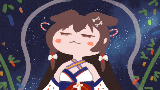 「starry sky tanzaku」 illustration images(Latest)