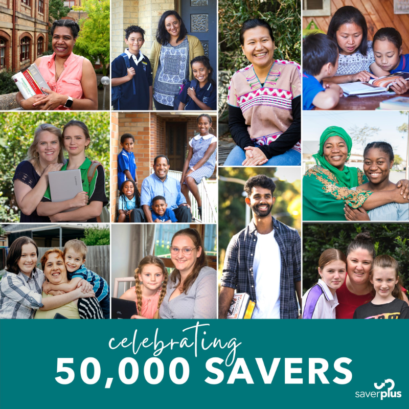 SmithFamily_org's tweet photo. Congratulations to the Saver Plus financial education and matched saving program celebrating 50,000 savers since 2003! Here's to partnering with @Brotherhoodinfo @ANZ_AU to help even more Australians develop lifelong savings habits so they can #createbetterfutures