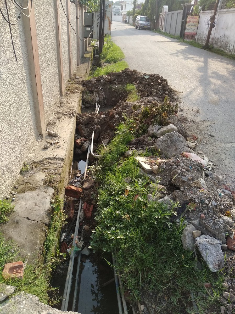 ArpitIIRS's tweet photo. @DdnNagarnigam It is requested to kindly repair the conduit. Vijay Colony-II, Hathibarkala
Whole drainage was choked past 2 weeks https://t.co/FRNiQB91ix https://t.co/sH6R1UGRKU