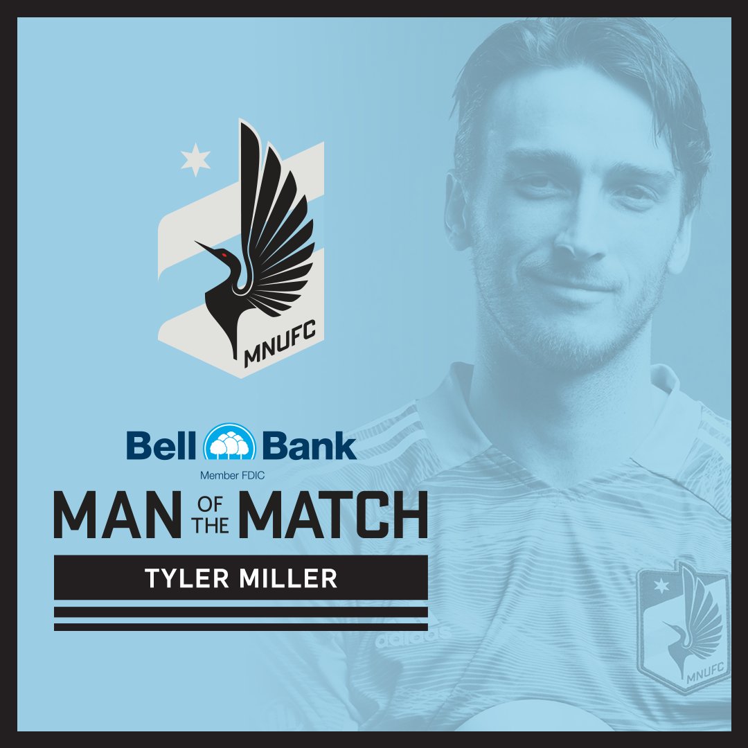 Tyler is tonight's <a href="/gobellbanks/">Bell Bank</a> Man of the Match and his donation is going to <a href="/AustenEverettFD/">Austen Everett FDN</a>.

The Austen Everett Foundation works to empower kids in their fight against cancer through the strength and support of professional and collegiate athletic teams.