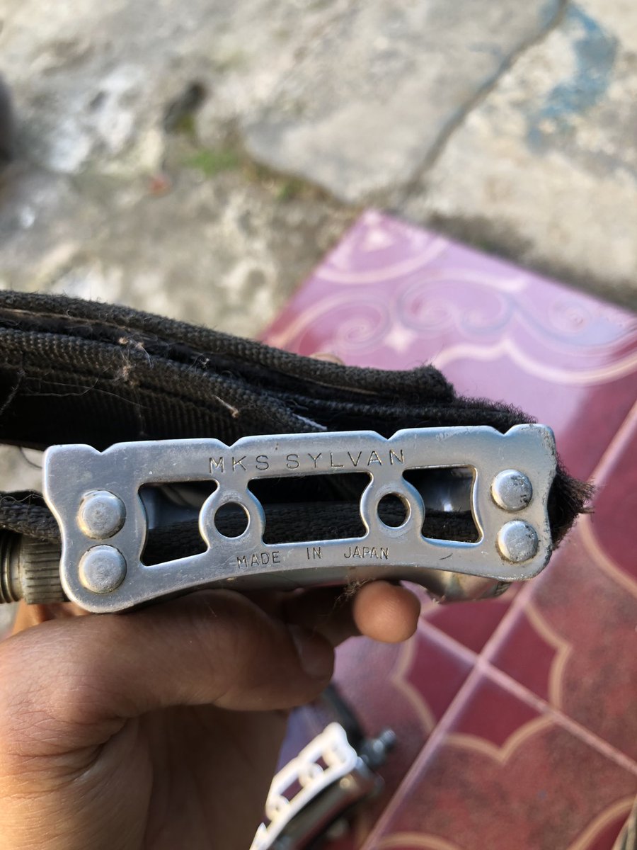 WTS pedal MKS SYLVAN good condition bonus strap 500k,wa 08996685111 #fnfjb