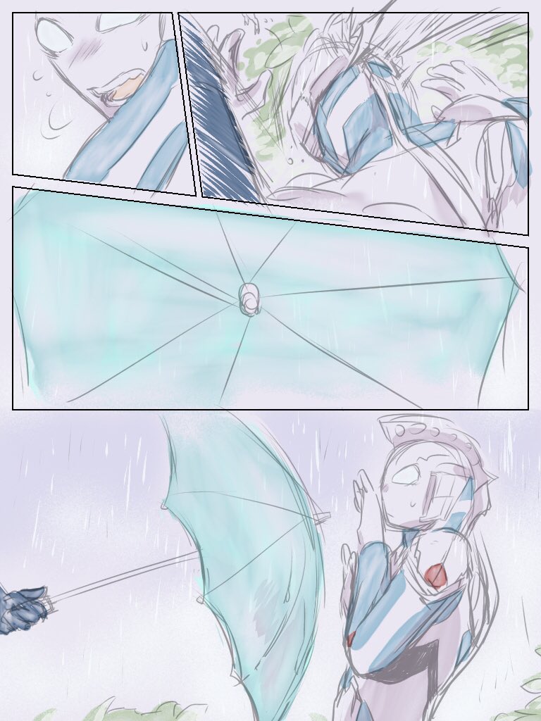 雨と傘 