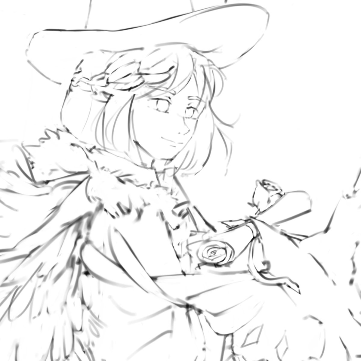 part of the lineart for next post hehhe 