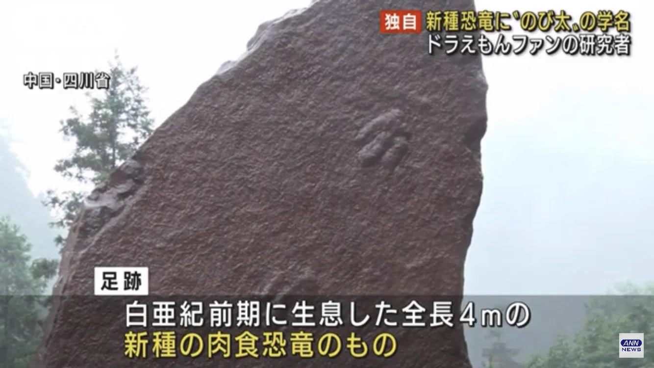 ドラえもんファンの准教授が…新種の肉食恐竜に「のび太」と名付ける！