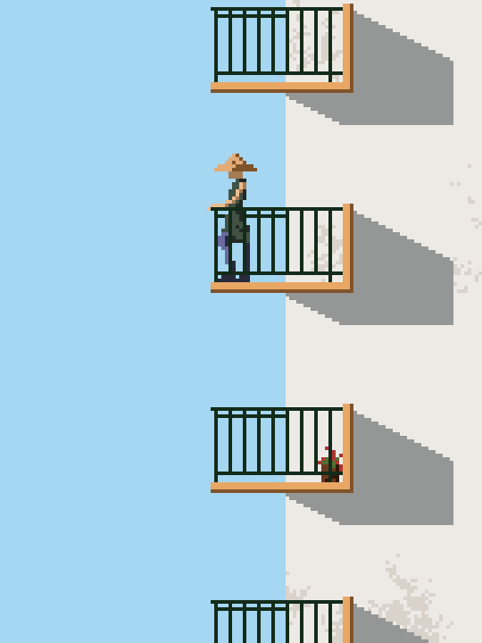 He's a little bit lost.

#pixelart