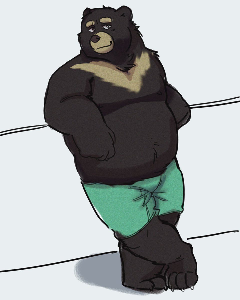lentejota_'s tweet image. eeee a bear omg im rusty