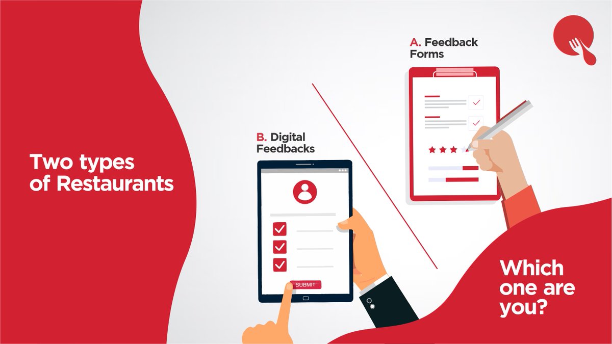 qwikdine's tweet photo. Wouldn’t you like to hear about the impeccable service you provide along with areas that could be improved? With Qwikdine’s digital feedback system, you can do the same in a safer and more efficient way!⁣
⁣#ContactlessDining #ContactlessMenu #SafeDining #DigitalMenu #QRCode https://t.co/qlPkY5tdeA