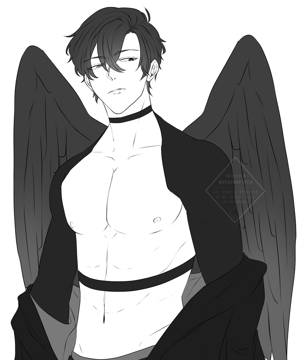 noyuu__'s tweet photo. (#oc) doodle break 

got this design months ago from @/wildcard_vt and finally had the chance to draw him...and make him...beefy https://t.co/s19ouRM5VF