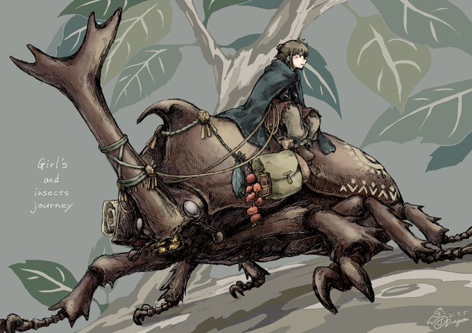 「saddle」 illustration images(Oldest｜RT&Fav:50)