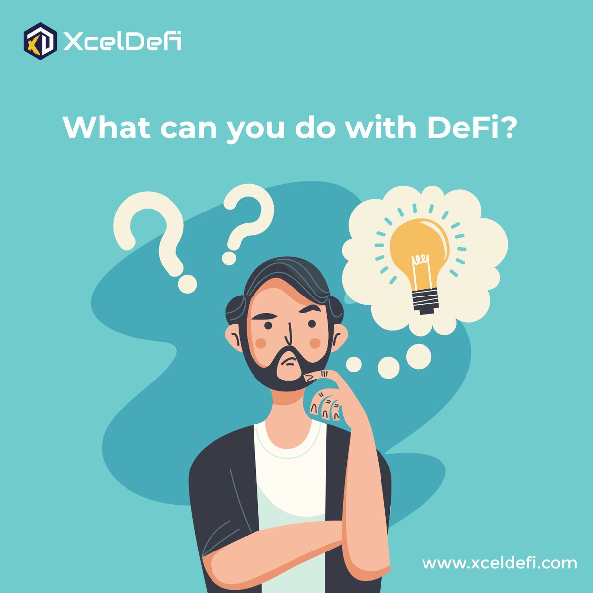 XcelPay_XLD's tweet photo. This is an ever-growing list :
✅ Send money around the globe
✅ Access stable currencies
✅ Borrow funds with collateral
✅ Start crypto savings
✅ Trade tokens
✅ Grow your portfolio
#xceldefi #stablecoin #tradetoken #defifund #defi #defilending #DefiMarket https://t.co/tMoPfkE7H4