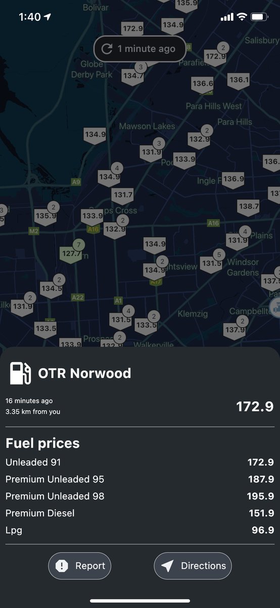a_shyam7's tweet photo. Petrol prices are going up 💰 in Adelaide to around 172c/L, but you can still fill up for around 128c/L for unleaded.
Find a good price now. #FuelPriceHike #NewsAlert 
https://t.co/cmauJAsj59 ⛽️⛽️ https://t.co/0J1iNYNUnD