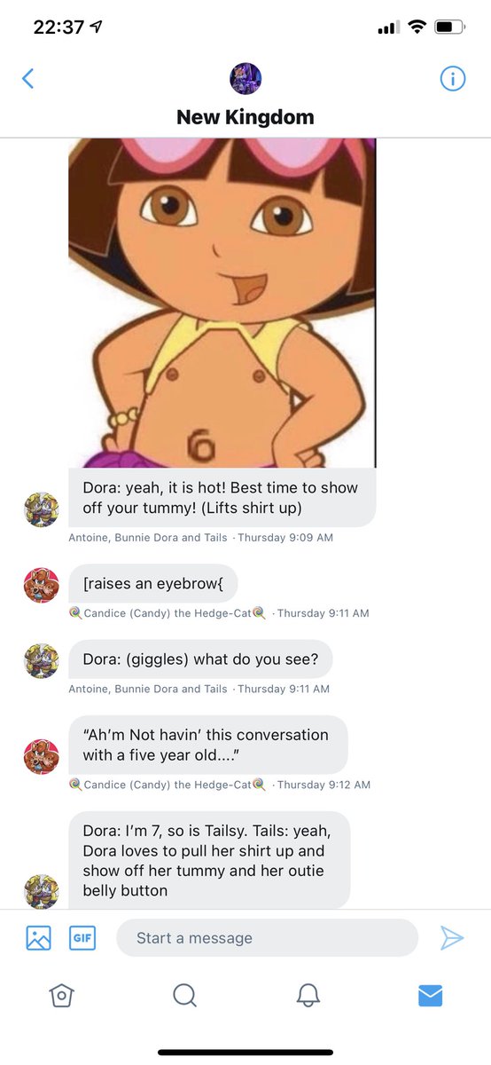 TechECoyote45's tweet photo. All these people are pedos @sweetie_candy24 @andrea_squirrel @LeathMyatt @RealTails18 @brittan51086479 https://t.co/bPj8axBYOC