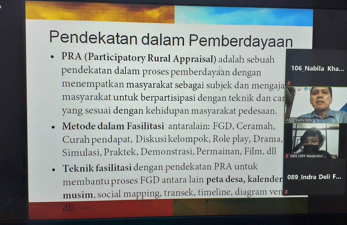 Nabill_kha's tweet photo. Tugas 2

" Sebagai fasilitator mengembangkan proses pembelajaran yang ada pada masyarakat dengan mempertimbangkan sebuah keterbatasan tentang kemampuan belajar"

#umymengabdi 
#kknumy2021 
#kknreguler2021
#kknumy
#umyogya
#indonesiabergerak
#indonesiamengabdi
#umkmgodigital https://t.co/I5wLieVo3G