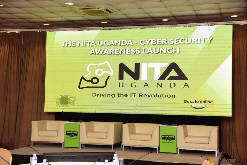 NITAUganda1's tweet photo. @NITAUganda1 has today launched a Cyber Security Awareness Campaign aimed at increasing the public awareness and vigilance about the day-to-day cyber threats. The campaign is funded by @WorldBank  as part of the Regional Communications Infrastructure Project.  #besafeonlineug https://t.co/uSkJ7iEJn9