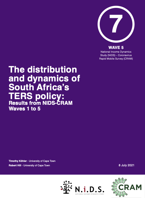 As part of the final <a href="/NIDS_CRAM/">NIDS-CRAM</a> W5 launch today, <a href="/robhill93/">Robert Hill</a> &amp; I used all 5 waves to analyse receipt of SA’s TERS policy – the gov’s core job retention policy – over the last year + evidence on the role of TERS in minimising job loss.

Paper: tinyurl.com/cramw5ters

🧵below (1/n)