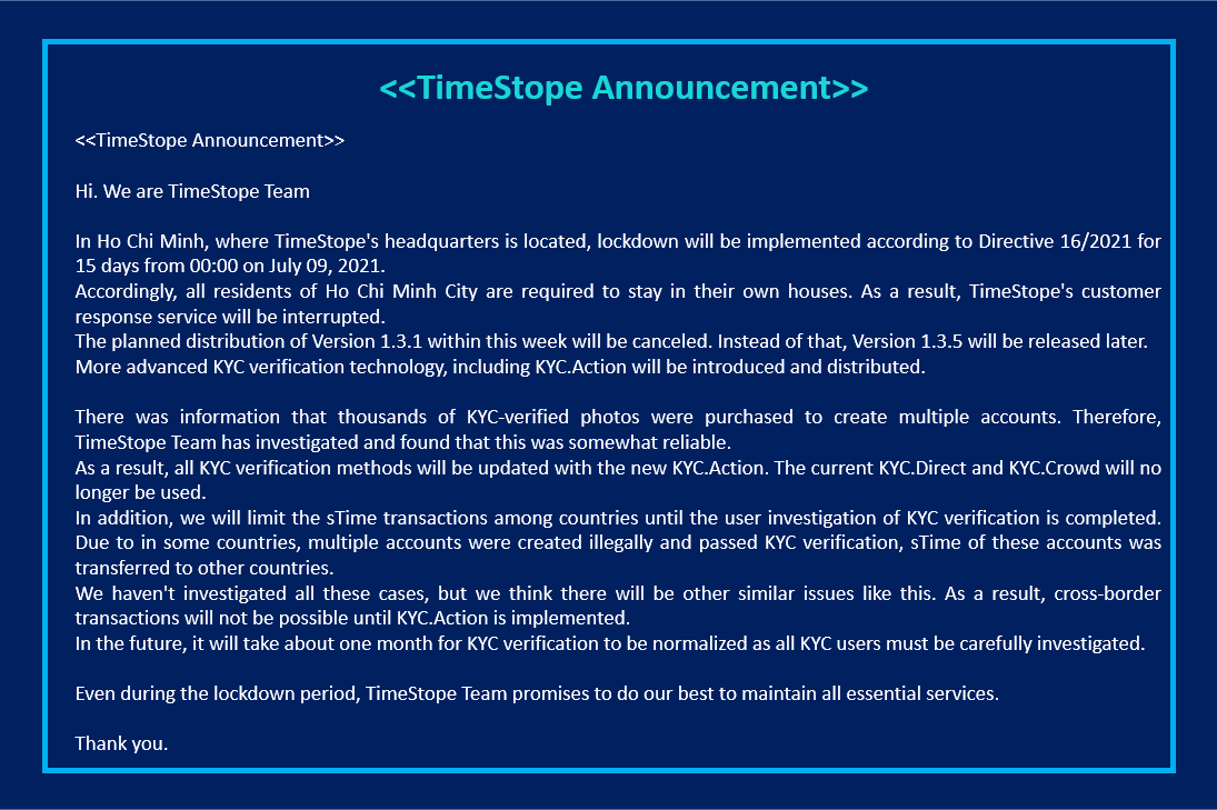 TimeStope tweet media