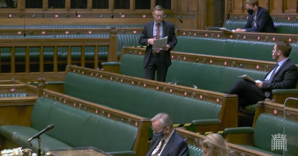 Speaking up for those #immunosuppressed in the House this morning. We know the efficacy of the vaccine is lower for them and their protection is compromised. It’s important the government supports them with more information and advice on the precautions to take as we unlock.