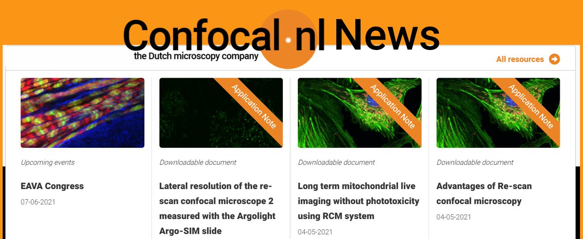 confocal_nl's tweet image. 🧐Have you seen our latest news? Application notes and webinar replays are available for you

💻Visit our website &amp;amp; discover how to improve your imaging experience with the Re-scan #Confocal #Microscope (RCM)

👉bit.ly/3wk1N6g