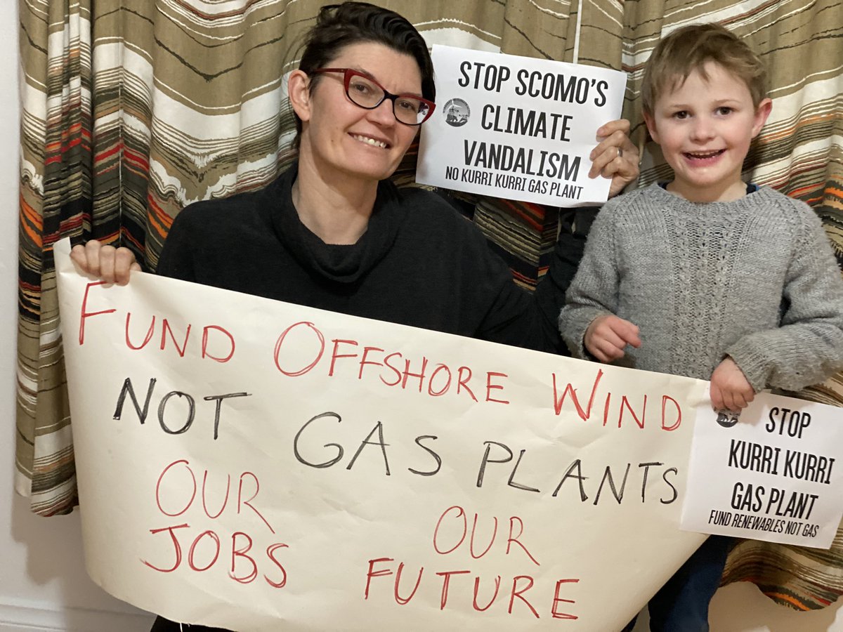 PMcHoward's tweet photo. We can’t afford to build new gas plants or to spend $600 million on one. Instead fund new renewables that can provide ‘000s of jobs and big emissions reductions. #fundrenewablesnotgas #nokurrikurrigasplant #climatejobsnow @ScottMorrisonMP @AngusTaylorMP @Matt_KeanMP @RobStokesMP https://t.co/i7iyCeg6dO