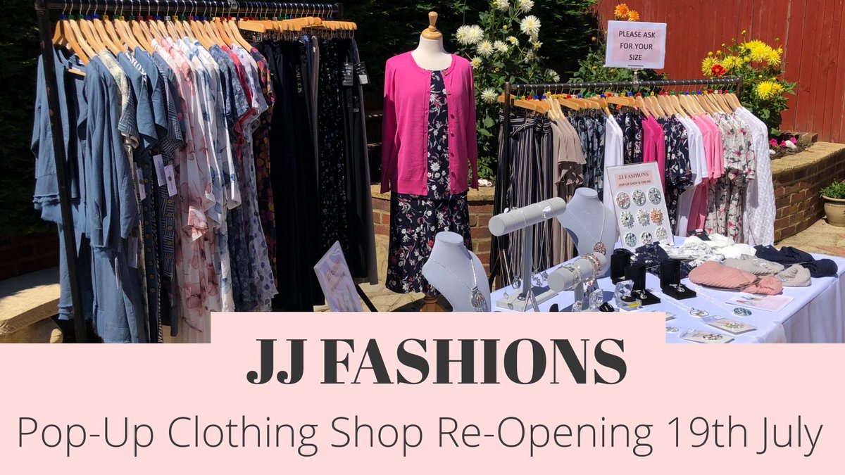 So happy to announce that our Pop-Up Clothing Shops will be re-opening July 19th in Care Homes in Sussex and West Kent.
Book Now 👉 buff.ly/30FEh6U
#SussexHour #Eastbourne #LoveEastbourne #Sussex #ChatHours @EastbourneLocal @LISUSuzy068 
@Blesson53579729
@sussexdementia