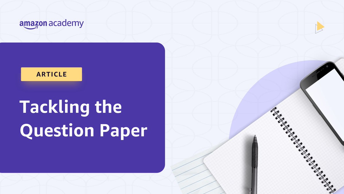 AmazonAcademy's tweet image. Learn a few tried and tested tricks to do your best on D day. bit.ly/2WnNMFe 

#jeetips #jeetipsandtricks #jeehacks #crackiitjee #studytips #amazonacademy #amazonacademyjee #UnleashTheWinningEdge