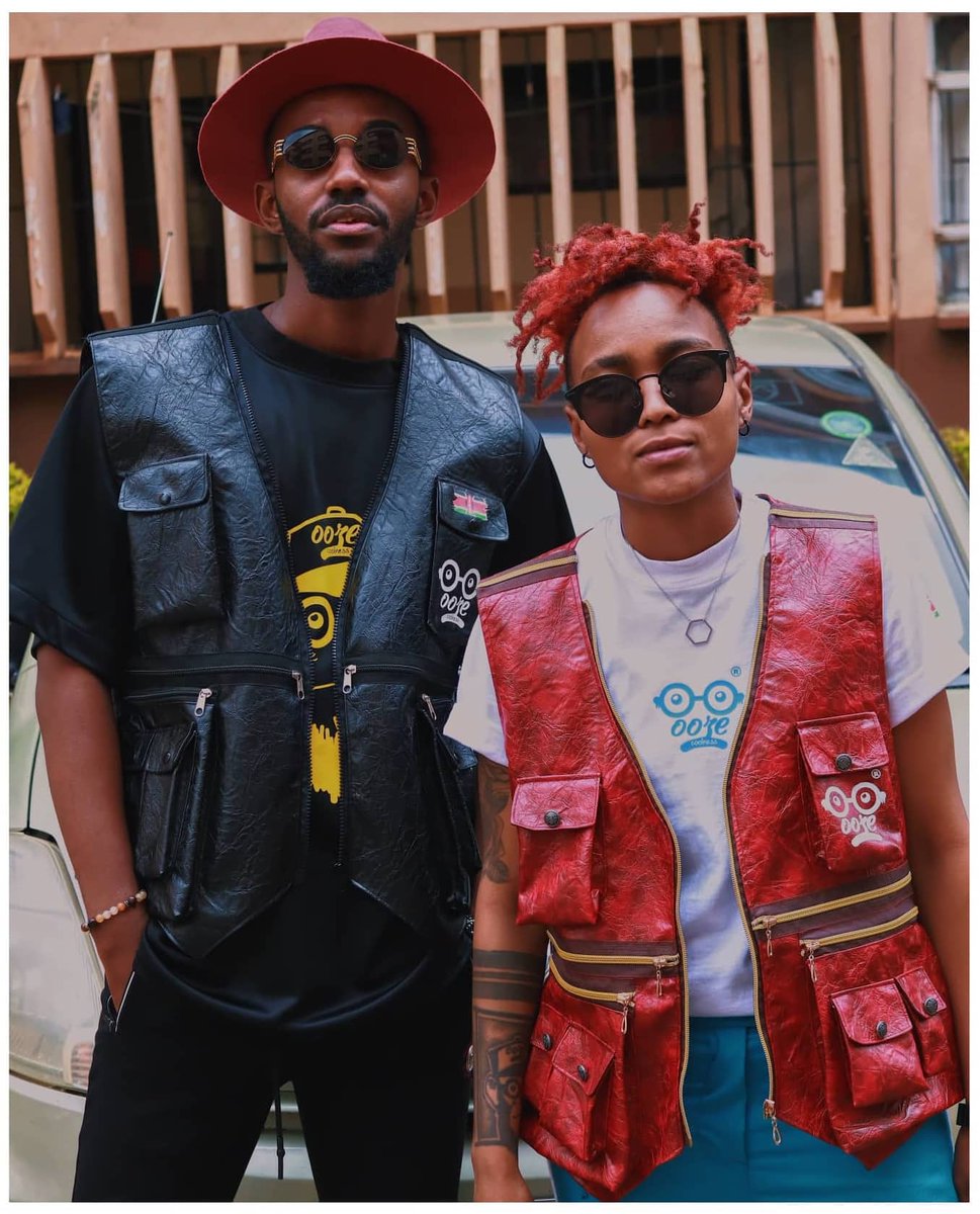 OozeCoolness's tweet photo. Handmade Made in Ke 🇰🇪 Leather Vests by @OozeCoolness available in Gold, Black, White, Red, Brown and Cream. #carolinekangogo Robbery https://t.co/WzoBLej2f3