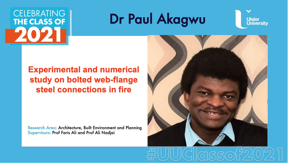 Doctoral College (@ulsteruniphd) on Twitter photo Congratulations Dr Paul Akagwu!
<a href="/ULSTER_BSABE/">@ULSTER_BSABE</a>
<a href="/UlsterCEBE/">Computing, Engineering and the Built Environment</a> #Classof2021 #PhinisheD Congratulations Dr Paul Akagwu!
<a href="/ULSTER_BSABE/">@ULSTER_BSABE</a>
<a href="/UlsterCEBE/">Computing, Engineering and the Built Environment</a> #Classof2021 #PhinisheD