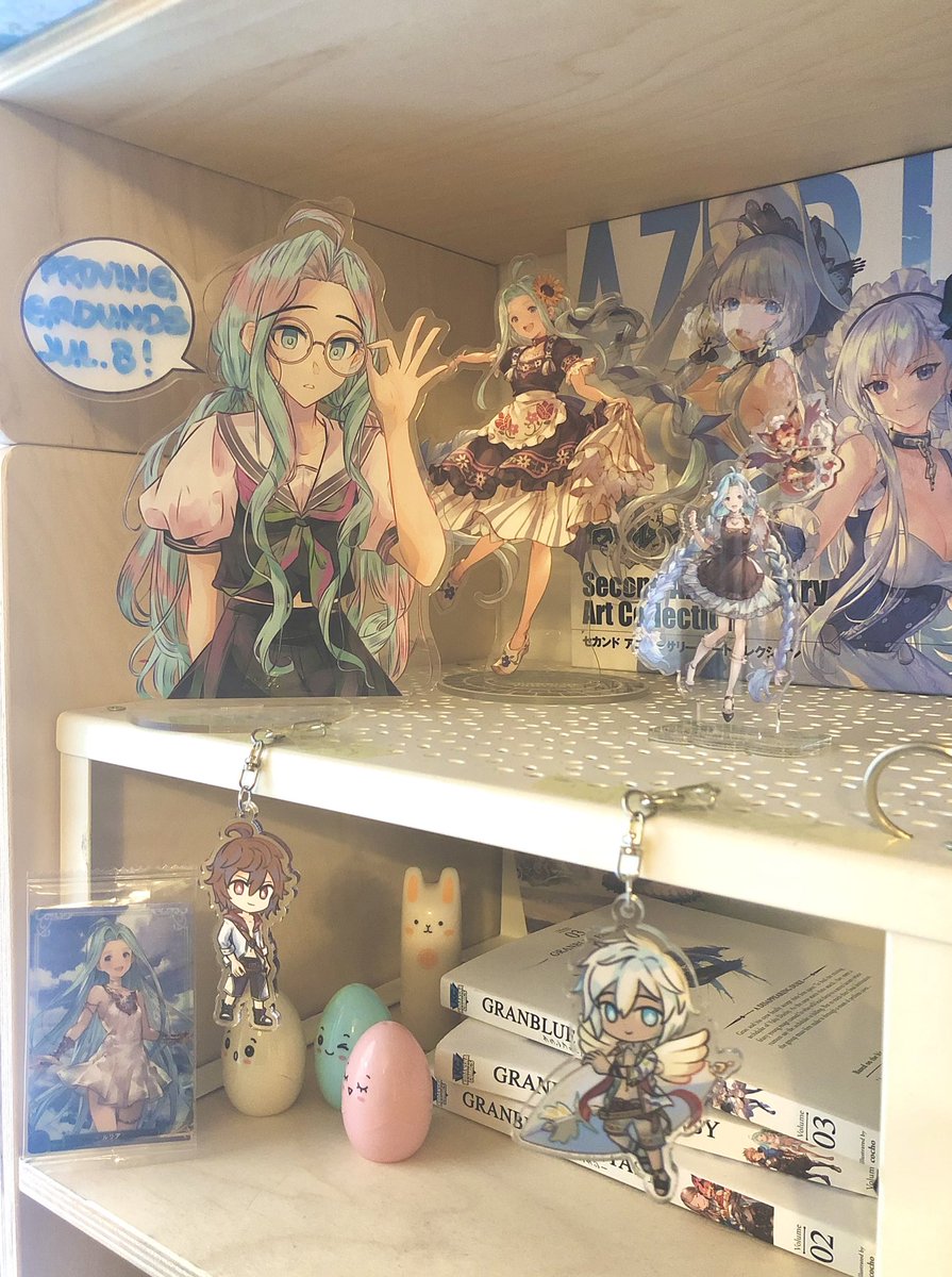 i made the glasses lyria standee with the sole purpose of reminding me of gbf event dates 