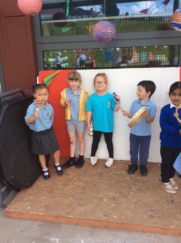 We are all enjoying playing musical instruments <a href="/foxhilllearning/">Fox Hill Learning</a>