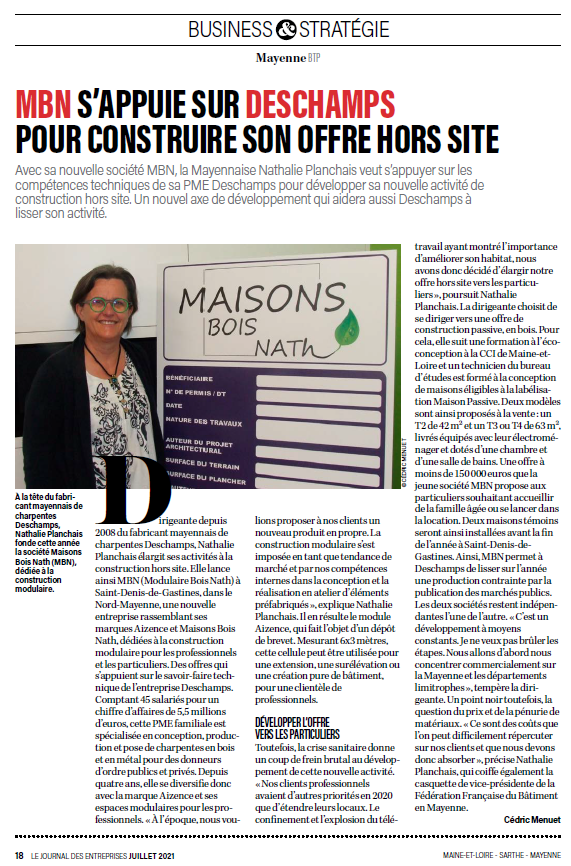 C'est promis, vous visiterez bientôt ma première Maison Bois Modulaire labellisée Maison Passive !!! La Ruby3 de maisons-bois-nath.fr
Vous êtes nombreux à l'attendre. Sans aucun doute, elle finira de vous convaincre.
#MBN #maison #innovation #maisonboisnath #maisonpassive