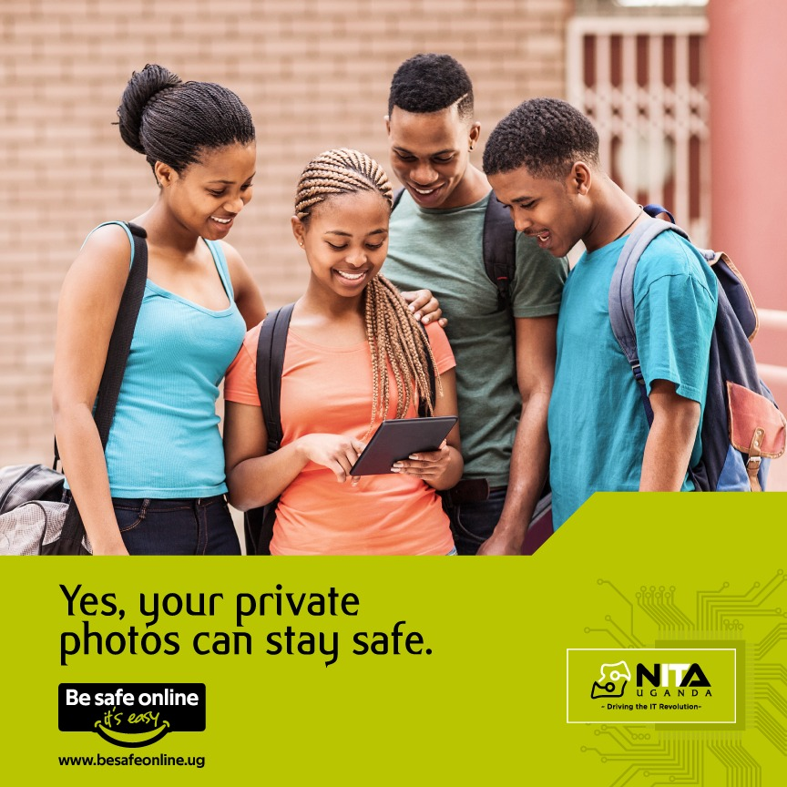 NITAUganda1's tweet photo. The goal of the #besafeonlineug  is to raise awareness on the cyber-related threats and to empower the Ugandan citizens with the knowledge and sense of shared responsibility to practice safe and informed decisions while using the internet. https://t.co/Pa4SBMCYr4