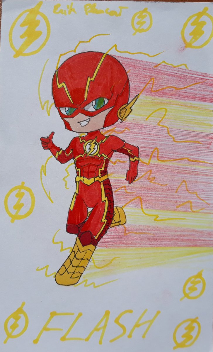 ErikPlanDart's tweet photo. Flash
.
.
#Fanart #traditionaldrawing #draw #drawing #dessin #flashdc #theflashcw #theflash #art #originalart #artist #flash #dccomics #flashdrawing #flashart #superhero #justiceleague #speedster #Hero #injustice #barryallen #chibi #chibistyle #chibiart #fastestmanalive https://t.co/9qPoXdKIz8