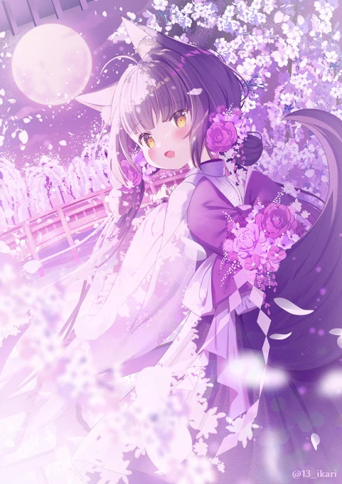 #絵柄が好みって人にフォローされたい
ぷにっした女の子とキラキラな世界観! 