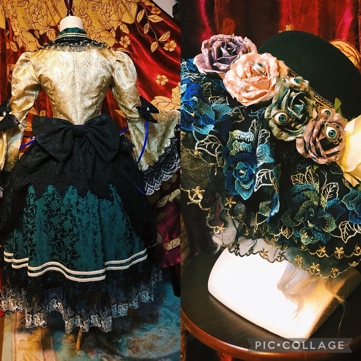 東方Project 古明地こいし アレンジ衣装 完成致しました。 余り可愛い