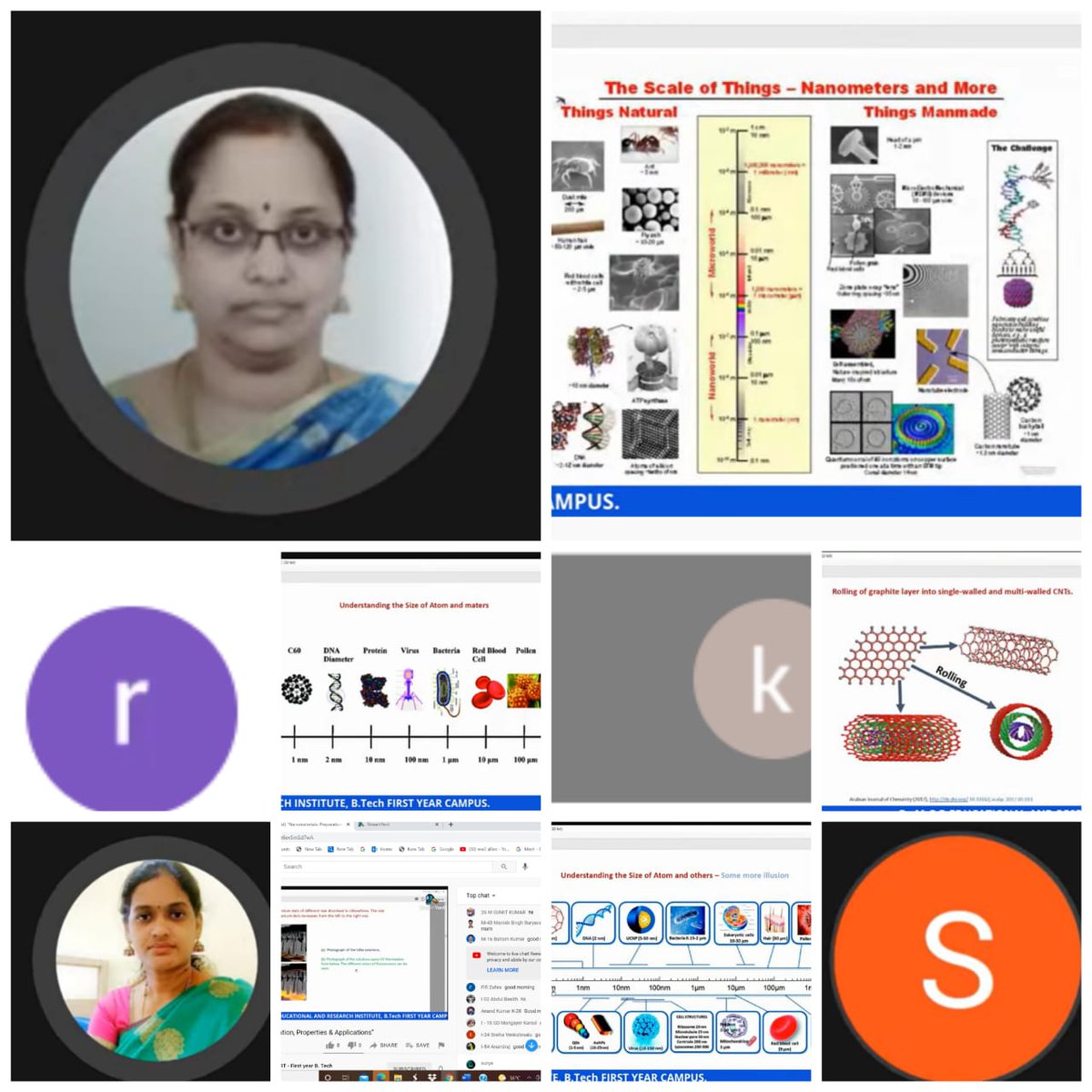 MgrUniversity's tweet image. &quot;Nanomaterials: Preparation, Properties &amp;amp; Applications&quot; on 9th June 2021. 

Youtube Link: youtu.be/z6evSmSd7wA

#MGRERI #firstyearBTech #nanonaterials #physics #DepartmentofPhysics #lecture