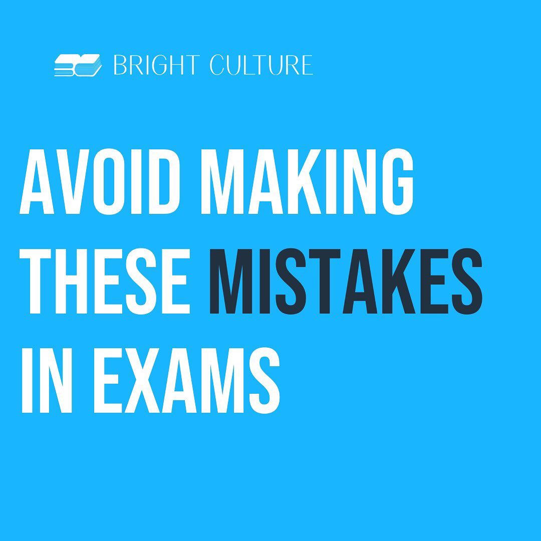 BrightCulture's tweet image. As your exams draw nearer, it will be helpful to know the common mistakes you may be making! During exams, some students may get so caught up in regurgitating what they have memorised that they overlook the mistakes that are costing them marks. Keep working on them with your tuto