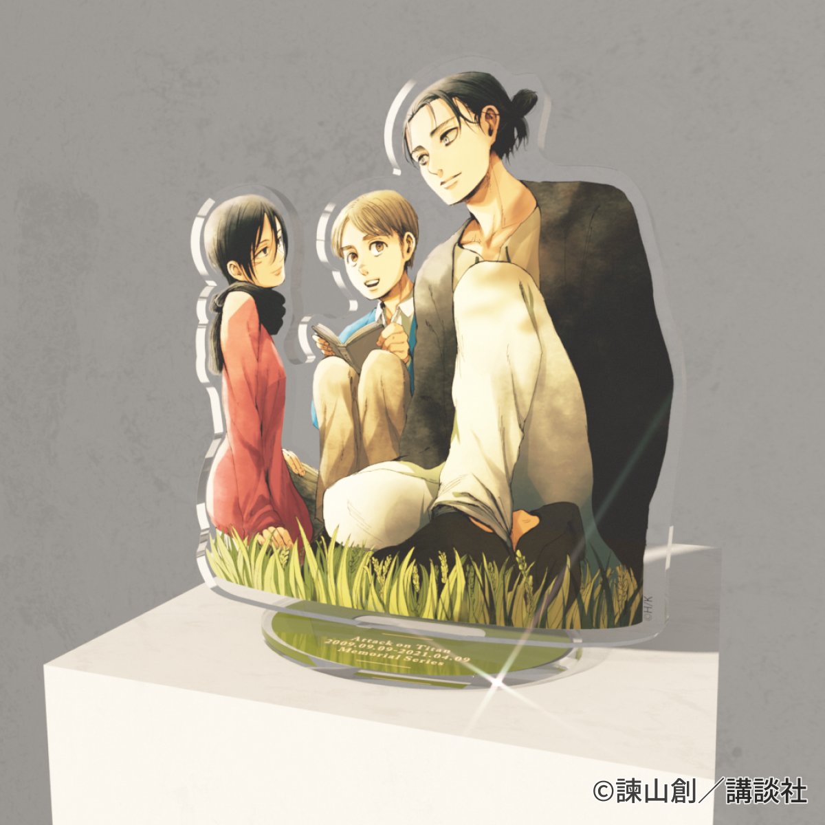 進撃の巨人オンライン展覧会 限定グッズ紹介】 アクリルスタンド 躍動